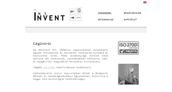 Desktop Screenshot of imsinvent.hu
